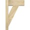 Ekena Millwork Traditional Block Rough Sawn Outlooker, Douglas Fir, 6"W x 14"D x 22"H OUT06X14X22TRA05RDF - alternate 4